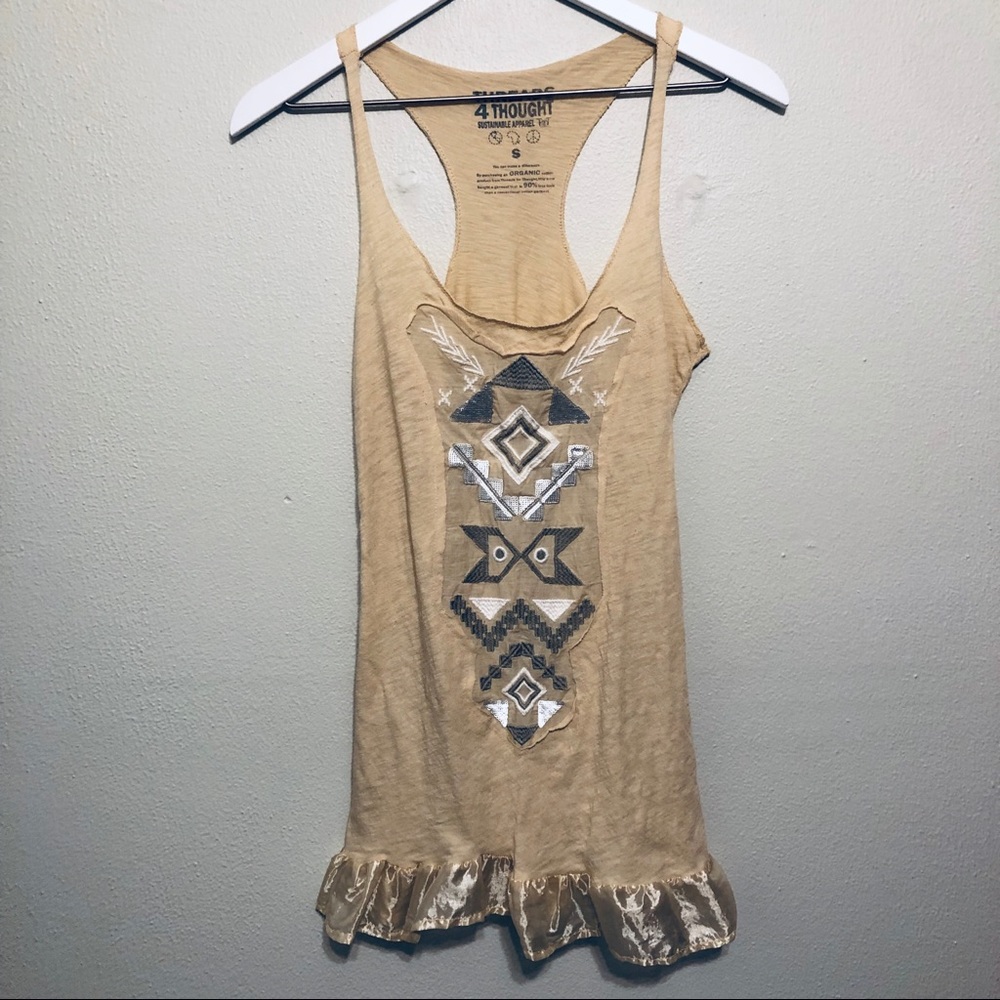 Threads 4 Thought Racer Back Boho Tank Top